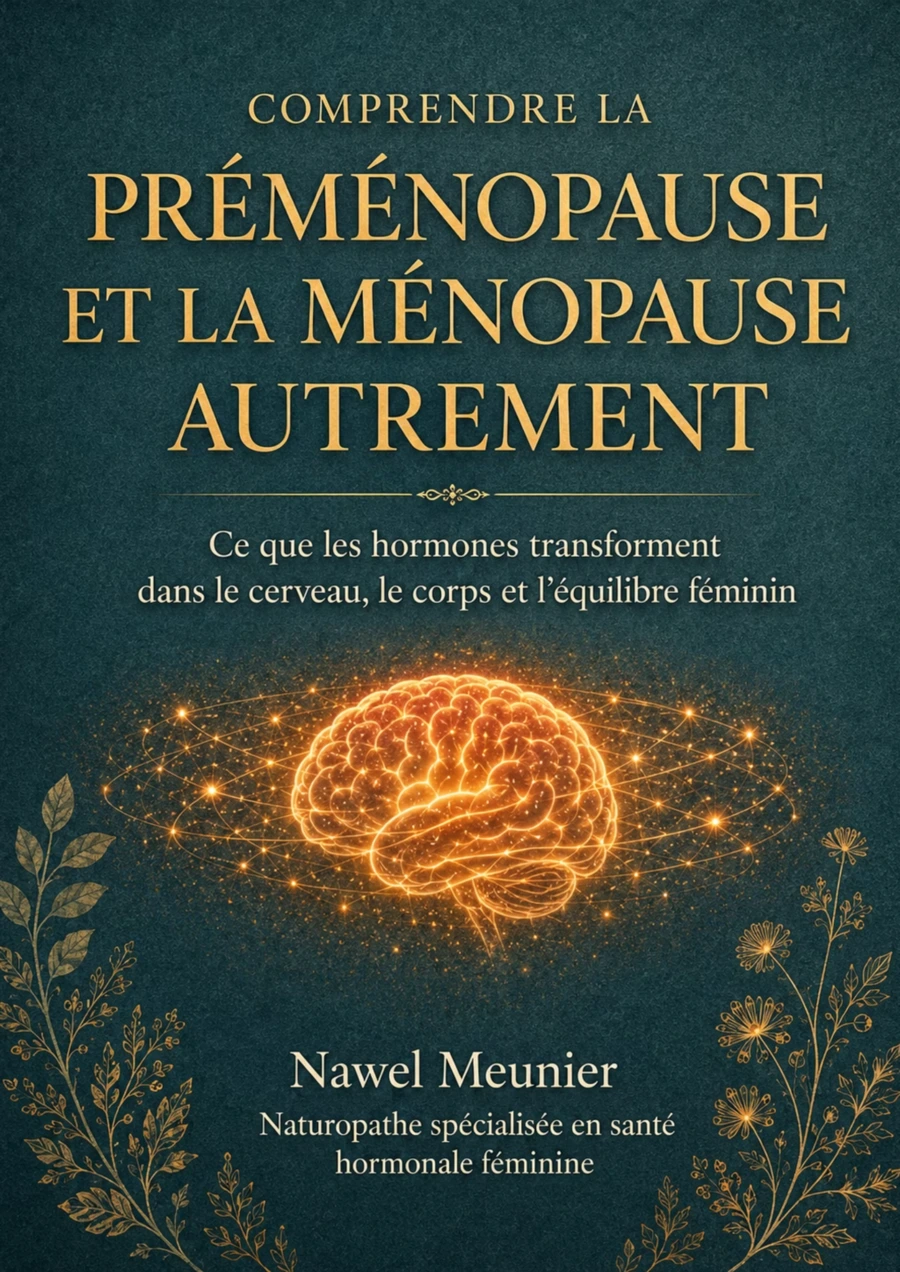 Couverture de l’ebook Comprendre la préménopause et la ménopause autrement