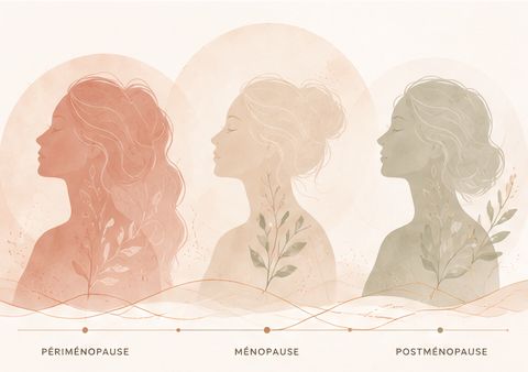 Périménopause, ménopause et postménopause : les trois étapes de la transition ménopausique